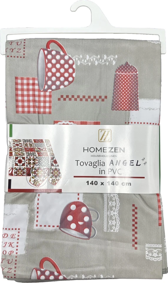 Tovaglia in PVC, plastica, Antimacchia, Motivi Decorativi, Impermeabile, - Immagine 1 di 1