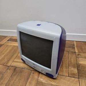 Imac G3 Purple Apple 64MB OS 8.6 w/Box Operation Confirmed Japan JP - Afbeelding 1 van 11