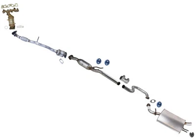 Resonator Ext Pipe Muffler Exhaust System for Chevrolet Spark 2013 2014 2015 - Image 1 of 4