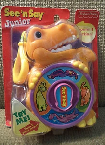 FISHER PRECIO VER N SAY SONIDOS Y ACCIÓN DE DINOSAURIOS JUNIOR *NUEVO* - Imagen 1 de 1