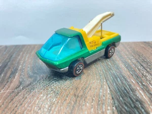 Hot Wheels Heavyweights Tow Truck FREE SHIPPING Green/White 1970 Redline - Picture 1 of 12