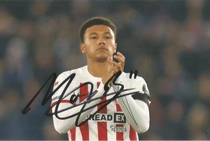 SUNDERLAND: MASON BURSTOW SIGNED 6x4 ACTION PHOTO+COA - Picture 1 of 1