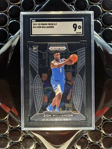 2019-20 Panini Prizm D.P. #64 Zion Williamson Rookie Card SGC 9 - Picture 1 of 2