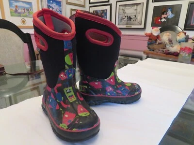 BOTAS MONSTRUO COLORIDAS DIVERTIDAS PANTANOS NIÑOS TALLA 10 EE. UU. o 26 EUROS Foto 1 de 4