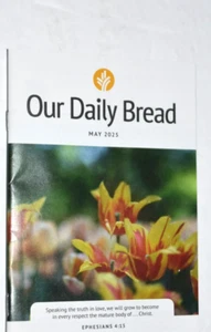 "OUR DAILY BREAD," Prayer BOOKLET from ODB Ministries, 32 Pages, May 2025, New - Picture 1 of 3