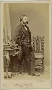 Salomon Hermann Mosenthal (1821-1877), deutscher/jüdischer Schriftsteller, Dichter. Angerer. - Bild 1 von 1