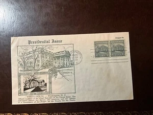 CROSBY US FDC 844-38d “Silver Cachet” - Picture 1 of 2
