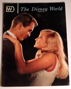 The Disney World Magazine 1966 Dean Jones Small World Walt Disney History Vault - Picture 1 of 20