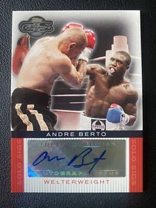 2008 Topps Co-Signers Boxer Solo Sigs Andre Berto Auto (Nm-Mt) - Picture 1 of 2