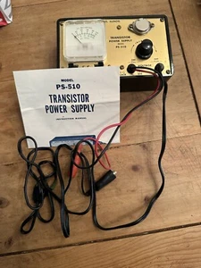Vtg Antronic Corp. PS-510 Transistor Power Supply With Box - Picture 1 of 9
