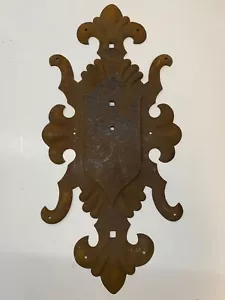 Early Ornamental Iron Plate for Door or Gate ~ HW108 - Picture 1 of 7