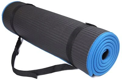 All-Purpose 2/5-Inch 10mm Extra Thick High Density Anti-Slip Exercise Pilates... - Image 1 of 4