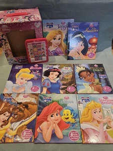 Disney Princess Me Reader 8 Bücher Bibliothek und elektronisches Lesegerät Soundbuch Set GC - Bild 1 von 5