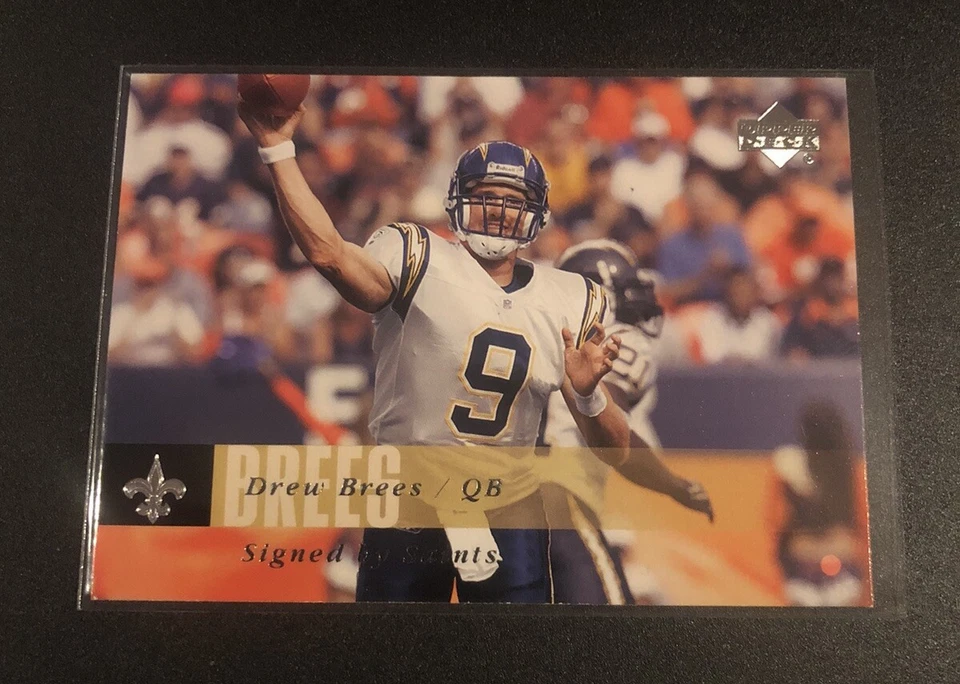 Drew Brees 2006 Upper Deck - #120 New Orleans Saints Near Mint - Image 1 of 2