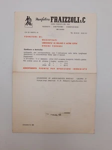 Fraizzoli & C. Toghe per Magistrati Avvocati e Docenti universitari Listino 1965 - Picture 1 of 2