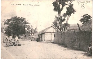 CPA Carte postale Sénégal Dakar Dans un village indiène 1904 VM80307ok - Picture 1 of 2