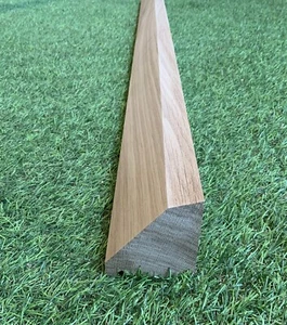 Weather Bar External Door Solid European Oak Hardwood Drip 70mm x 65mm x 1100mm - Picture 1 of 3