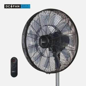 Ventiladores de piso de pared/soporte Tornado DC de 18" control remoto aire oscilante de alta resistencia - Imagen 1 de 3