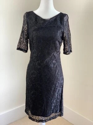 Vestido Y2k Años 90 Encaje Cachicho M L Negro Hada Cachicho EE. UU. Foto 1 de 4