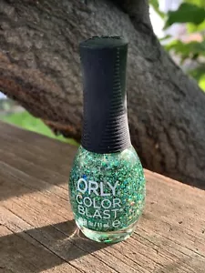 Orly Color Blast “Lime Green Chunky Glitter” Nail Polish - Picture 1 of 6
