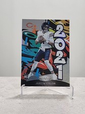 2021 Panini Certified Graffiti Justin Fields rookie card RC Chicago Bears