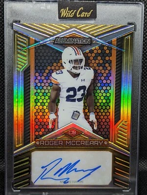 2022 Wild Card Alumination Football Autographed & Numbered Cards; You Pick! - Image 1 of 2