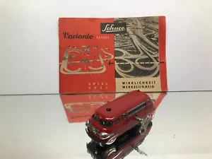 SCHUCO VARIANTO 3047 BUS + KEY + CATALOGUE wind up L11.0cm- GOOD CONDITION - 286 - Imagen 1 de 12