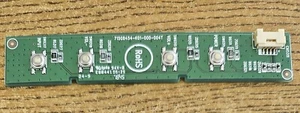 GENUINE VIZIO BUTTON BOARD PCB - 715G8454-K01-000-004T - EXCELLENT USED - Picture 1 of 2