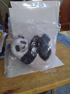 VTG 1990 Smithsonian Lenox Fine Porcelain Panda Bear Cub Figurine NOS - Picture 1 of 9