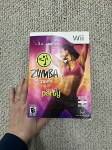 Zumba Fitness (Nintendo Wii, 2010) Game AND Belt With Manual In Original Box