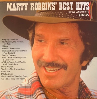 Marty Robbins Album LP-Rare Vintage-SHIPS N 24 HOURS - Image 1 of 3