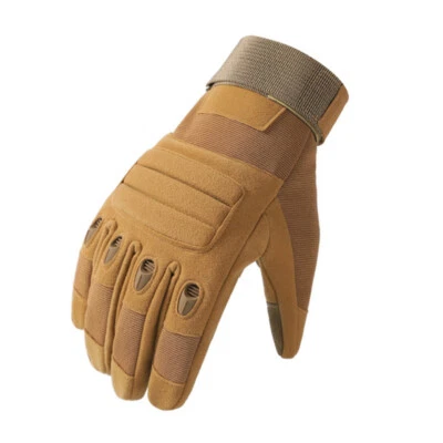 Guantes tácticos de dedo completo con pantalla táctil para entrenamiento militar caza tiro Foto 1 de 4