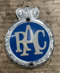 Insignia Classic Car RAC ROYAL AUTOMOBILE CLUB, plástico ligero chip de grieta, limpio - Imagen 1 de 7