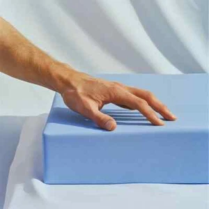 Blue High Density Upholstery Foam Cut to Size Firm Sheets Inch Thick - Picture 1 of 5