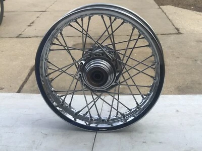 Llanta delantera Victory OEM NOS 01-03 Classic Cruiser DLX Cruiser 1520528 3x16 Foto 1 de 4