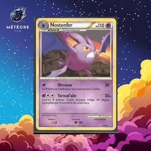 Carte Pokémon Nostenfer 14/95 HGSS Déchaînement Français - Picture 1 of 2