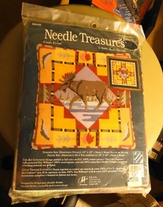 Needlepoint, Nadelschätze, Cabin Fever von Jennifer Brinley, 14 x 14, neu - Bild 1 von 2