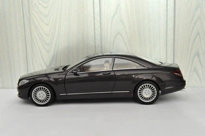 MERCEDES BENZ CL COUPE 1/18 AUTOART B 66962340 BRUNE METAL BOITAGE MERCEDES T - Photo 1/4