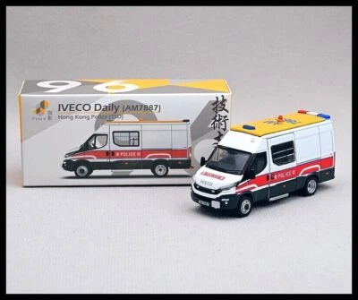 TINY  1/76  IVECO Daily ( AM7887 ) Hong Kong POLICE CAR ( TSD ) in box - Image 1 of 3