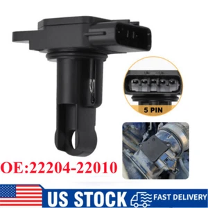 Mass Air Flow Meter MAF Sensor 22204-22010 5pin Fit For Toyota Denso Lexus Scion - Picture 1 of 14