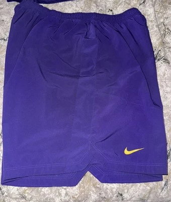 Nike Dri Fit LSU Tigers Football Player Worn Practice Shorts Men’s 3XL #92 - Image 1 of 4