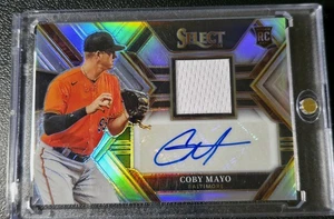 2023 Panini Select Coby Mayo Rookie Auto Patch RPA Silver /99 - Picture 1 of 2