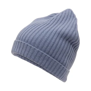 M1041 CUFFIA UOMO ALPHA STUDIO MAN CASHMERE BEANIE HAT - Picture 1 of 4