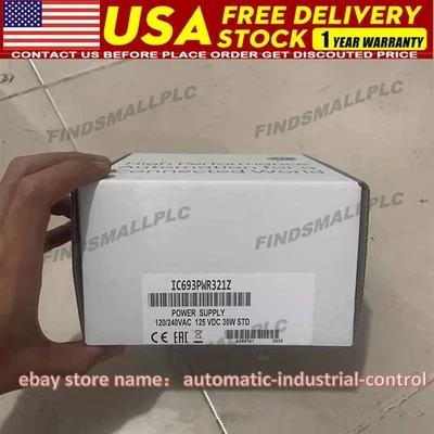 1PCS New Sealed GE FANUC IC693PWR321 PLC Module In Box Fast Ship - Image 1 of 4