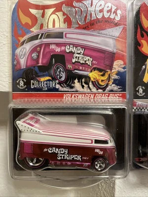 Hot Wheels Drag Bus Candy Striper Rlc - Immagine 1 di 3