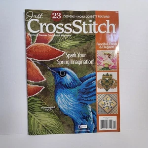 Just Cross Stitch Magazine Apr 2016 Nora Corbett Mirabilia - Picture 1 of 19
