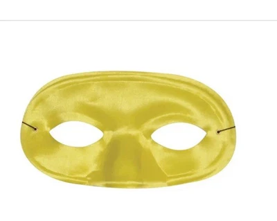 Half Domino Mask Yellow - Image 1 of 4