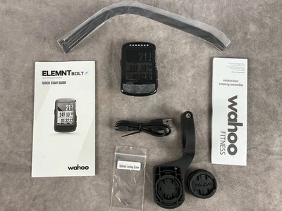 Computadora para bicicleta WAHOO ELEMNT BOLT 1 GPS - Edición Stealth Foto 1 de 4