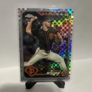 2024 Topps Chrome Update X-Fractor #USC184 Landen Roupp (RC) - Bild 1 von 2