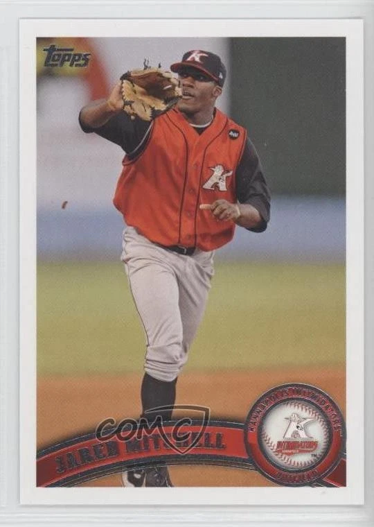 2011 Topps Pro Debut Jared Mitchell #9 - Image 1 of 2